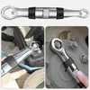Llave de bolsillo Torx de 7-19mm, llave Universal ajustable, tipo Flexible, herramientas profesionales multifuncionales de reparación de automóviles para bicicleta