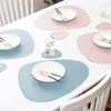 Table Mats Silicone Placemat Mat Tableware Pad Waterproof Heat Insulation Non-Slip Coffee Soft Washable Wine
