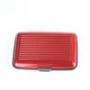 Aluminiumlegering Mini Portf￶ljskorth￥llare F￤rg Anti-Magnetic Card Box Proterable Cover Case Exklusion Stripe Resistant Aluma Wallet B1030