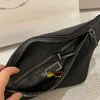 Top QualityMen Mode Taille Sac Noir Nylon Bandoulière Sacs Hommes Sac À Main Gentleman Affaires Fourre-Tout Bourse Portefeuille