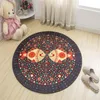 Tapis abstrait oiseaux arbres tapis et pour enfants bébé maison salon rond grande chambre salon couloir porte coussin tapis de bain