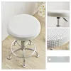 Chair Covers Round Stool Seat Cover Household Dust Swivel Protective