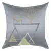 Pillow Croker Horse Luxury Embroidered Sofa Cover Living Room Bedroom Car Seat El Pillowcase Without Core Home Back