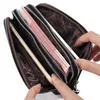Wallet MJ Mulheres Longa Bolsa de Purse de Camado de Camada Longa 3 Liga de Pulse de Grande Capacidade da embreagem S Pessas de dinheiro 2210306126946