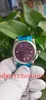 2022 Nova versão UNISSISEX Fashion Wristwatches 36mm Dial Borgonha 114300 Movimento Automático ETA Pulseira de Aço Anterior Men's Ladies Watch Watches