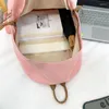 Rucksack, minimalistisch, einfarbig, Rucksäcke für Damen, Nylon, Schultaschen, Teenager, Mädchen, Studenten, lässig, Umhängetasche, Reiserucksack