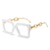 Sonnenbrille Vintage Ultra Light Damen Accessoires Vision Care Brillen Großer Rahmen Brillen Lesebrille Transparente Linse