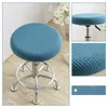 Chair Covers Round Stool Seat Cover Household Dust Swivel Protective