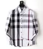 Spring and Autumn New long sleeve shirt men slim grid young leisure luxury business fashion non - ironing shirt#14