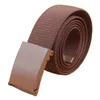 Belts 3.8cm Propylene Elastic Strong Men Waist Belt With Colorful Buckle