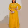 Etnische kleding 2022 Ramadan Eid Abaya Dubai Moslim Zomer Chiffon Party Maxi Dress Afrikaanse jurken voor vrouwen Kaftan Arabische Turkije Islam