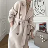 Max Designer Cashmere Coat Ladies Woolen S Jaqueta quente inverno