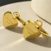 Designer sieraden bengelen dames volledige diamanten oorring studs merk b letters hanger met logo niet-fading kroonluchter oorbellen verjaardagscadeau