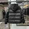 Mens Jacke Winter Men Down Parkas Puffer Jackets Coat Fashion Down Jacket Outdoor Warm Feather Outfit outkläder med hatt