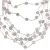 Choker DiLiCa Fashion Multi-layer Chain Necklace Women Vintage Bib Statement Necklaces Jewelry