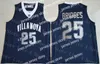 대학 농구 착용 Villanova Wildcats 저지 Jalen Brunson 10 Divincenzo 25 Mikal Bridges 2 Jenkins 3 Hart 1 Kyle Lowry 15 Arcidiacono 농구 유니폼