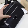 Designers de luxo Bolsas de cintura clássicas capa de celular preto Canvas Nylon Bolsas de cinto de bicicleta grande e de estilo pequeno