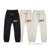 High Street Fashion Brand E Mens TrackSuits Autumn and Winter New 1977 Flocking Digital Printing Sports Hourie Hourie
