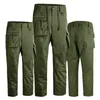 Pantalones para hombres QSuper Pantalones de secado rápido para hombres Cargo al aire libre Militar Táctico Pantalones de chándal para hombres Four Seasons Color sólido Jogger Hombre Pantalón