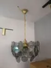 Lámparas colgantes Candeleras de cristal LED nórdico decoración del techo E27 LUMINARIA DE MESA Decoración marroquí lámpara de bombilla vintage