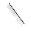 Pet Supplies stainless steel Dog Grooming silver density dual-purpose comb b1030