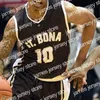 College Basketball Wears Custom Ncaa Basketball St. Bonaventure Bona Bonnies Jersey Kyle Lofton Jaren Holmes Dominick Welch Osun Osunniyi Jalen Adaway Vasquez 4XL