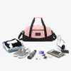 Outdoor Bags Fitness Gym For Women Female Beach Traveling Luggage Handbag Duffel Shoulder Shoes Swimming Training Weekend Sports
