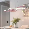 Deckenleuchten Japan LED-Licht AC85-265V Wohnzimmer Schlafzimmer Café EL Küchenarmaturen Beleuchtung Fans