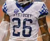 American College Football Wear Kentucky Wildcats UK College Football Jersey Will Levis Kavosiey Smoke La'Vell Wright Dane Key Tayvion Robinson WAN'DALE Barion Bro