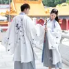 Этническая одежда Мужчины/Женщины Ханфу Древние традиционные китайские наборы наряда на костюм на Хэллоуин Костейм Костюм Фонд платье для пар плюс размер 4xl