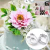 Bakeware Tools H55A 7 PCS Rose Petal Cutter och 4 örtartade Peony Metal Ball Fondant Cake Decorating Sugar Craft Gum Paste