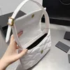 designer bag leather woman hands shoulder Classic Letters Printing hands Luxury Leather Hand Women Underarm Bags 220920