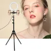 Tripods Vlogging Video Light Live Broadcast Kits Tripod 1.8m Reverse Foldable Mount Holder 1/4 Screw For Camera Phone DV