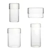 Storage Bottles Glass Airtight Food Containers With Lid Stackable Cereal Dispensers Dry Sealed Bins BPA Free Bottle