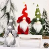 クリスマスデコレーションフォレストフェイスレスノームサンタチューリップルドルフ人形の装飾ホームペンダントギフト装飾品パーティー用品
