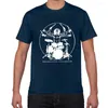 Homens camisetas Mens Camisetas Tambores Da Vinci Camisa Engraçada Homens Vitruvian Homem Baterista Algodão Vintage Gráfico Música Novidade Streetwear Camiseta Homme 9A5Z