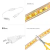LED -remsor under skåpljus 220V EU 110V US Plug 1m 2m 5m 15m 20m vattentät IP67 Annonsering Dekorativ belysning för kök 9071810