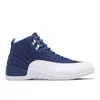 2023 Men basketskor Jumpman University Gold Indigo Game Royal French Blue 12s Herr Trainer Sports Sneakers Storlek 7-13 Jordam Jerdon