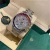 Luxury Watch for Men Mechanical ES CW Fashion Designer Brand Rainbow Diamond Swiss Genève Armursur