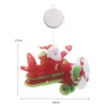 Kerstdecoraties Lichten Jaarraamstickers Hangen Home Led Suction Cup Kleine lantaarns