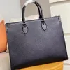 Sacs de créateurs Femmes Sac Sacs à main Fleur en relief Louise Monogrammes ONTHEGO GM MM Viuton Femmes Sac à main Louisvuitton Bourse Lady Tote Vitton Épaule Femme sac à dos