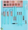 Makeup Brushes Set 12PCS Eyeliner Eyelash Solid Eye Shadow Cosmetic Blending Beauty Make Up Brush Set Tool Kit