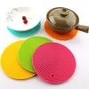 Table Mats Silicone Pot Holders Trivets Pad Mat Insulation Non-Slip Food-Safe Heat-Resistant Drink Cup Coasters Placemat