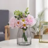 Decorative Flowers 32CM Beautiful Peony Bouquet For Bride Wedding Decoration Artificial Christmas Birthday Party Table Decor Fake