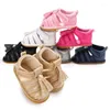 First Walkers Summer Boys And Girls Baby 0-1 anni Piedi suola in gomma nappa antiscivolo Scarpe da bambino