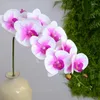 Dekorativa blommor Real Touch Butterfly Orchid Artificial Flower Letax övergripande blommor för bröllop