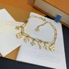 L Designers Klassische Schlüsselblume Charm Armbänder Edelstahl Armband Glück Frauen Geschenk Schmuck Für Party Verlobung Mit BOX L102