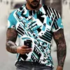 Men's T Shirts Fashion 3d Printed T-shirt Streetwear Summer Plus Size Unisex Retro Casual Clothing Sports