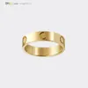 Love Ring Designer Rings Carti Band Ring 3 Diamonds Women/Men Luxury Jewelry Titanium Steel Gold-Plated Never Fade Not Allergic Gold/Silver/Rose Gold 21417581