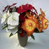 Fleurs décoratives plantes vertes artificielles Simulation Anthurium maison salon jardin chambre mariage décor El Bouquet fête faux